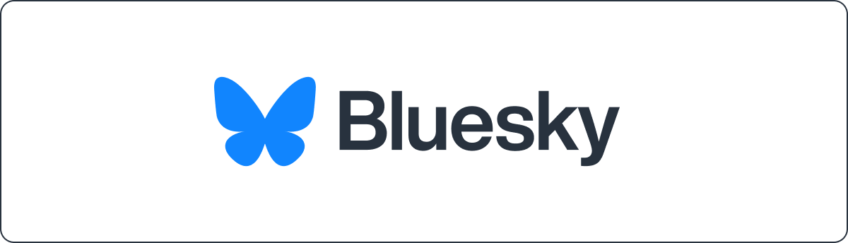 Bluesky icon of blue butterfly and name https://bsky.social/about/blog/12-21-2023-butterfly